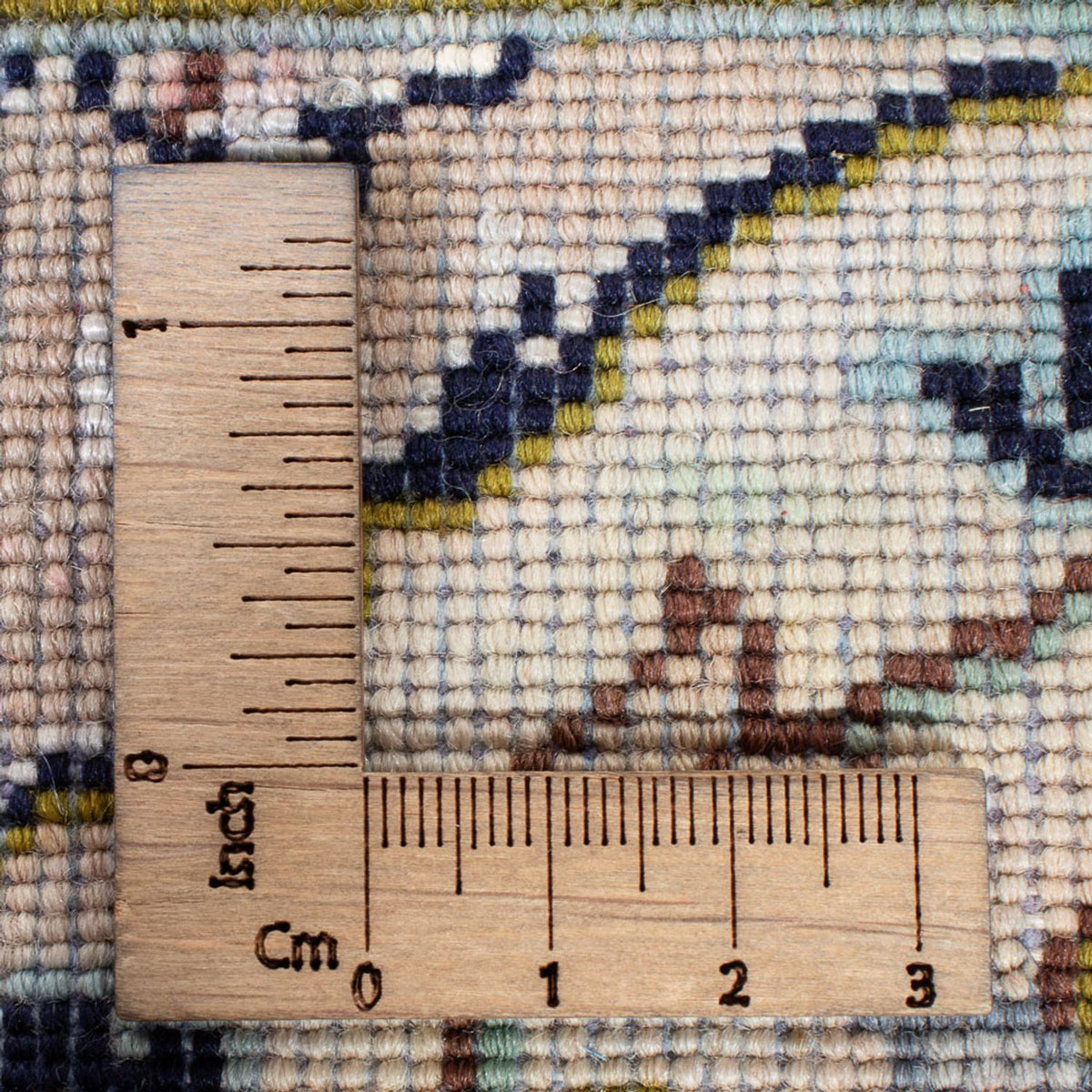 Dywan orientalny - 98 x 70 cm - piaskowy