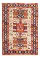 Jedwabny kilim Dywan 135x109cm
