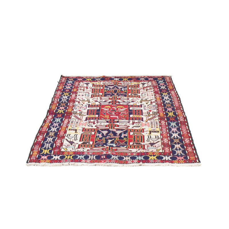 Biegacz Dywan Kelim - Orientalny - 135 x 109 cm - wielokolorowy