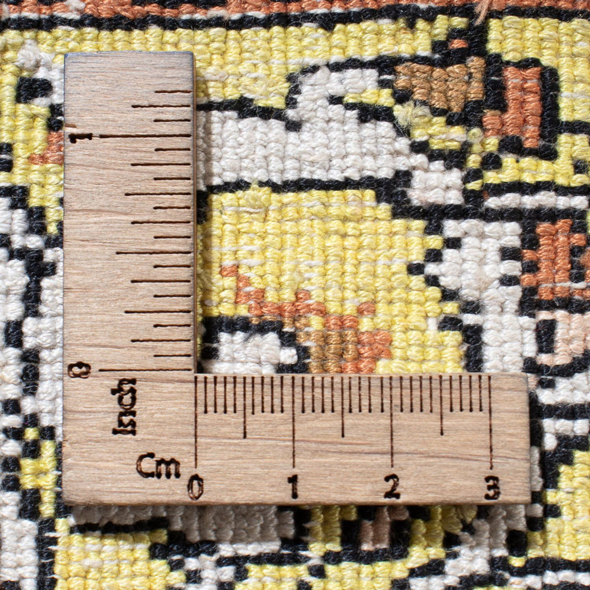 Jedwabny dywan - Kashmir Silk - 158 x 93 cm - beżowy