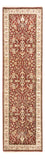 Biegacz Orientalny dywan - Bijar - Indus - 253 x 70 cm - ciemny beż
