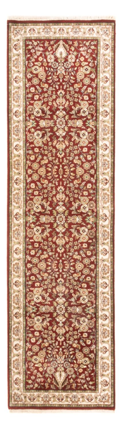 Biegacz Orientalny dywan - Bijar - Indus - 253 x 70 cm - ciemny beż