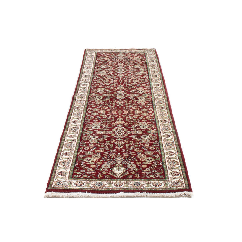 Biegacz Orientalny dywan - Bijar - Indus - 253 x 70 cm - ciemny beż