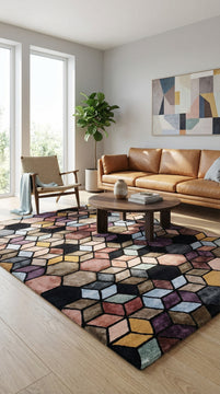 Designerski dywan - PaletteofDreams - prostokątny