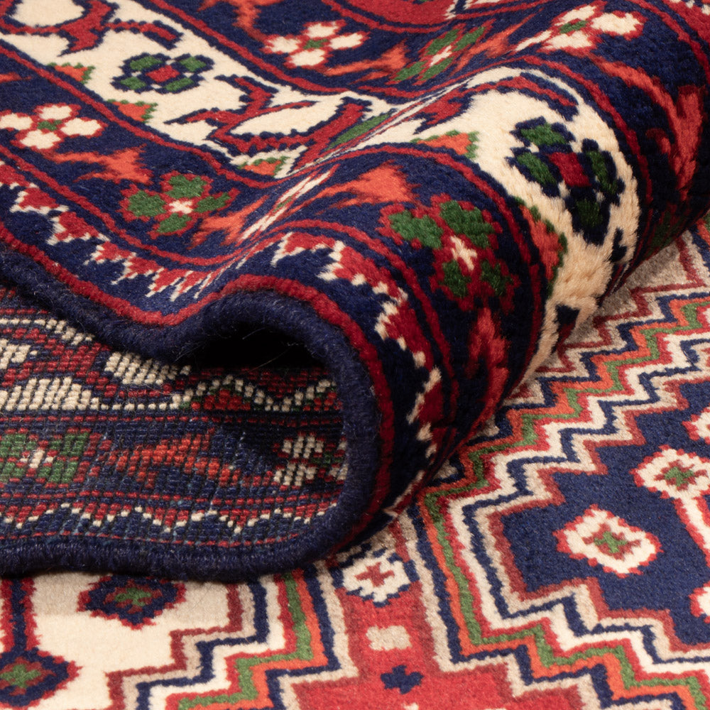 Dywan afgański - 382 x 290 cm - ciemny beż