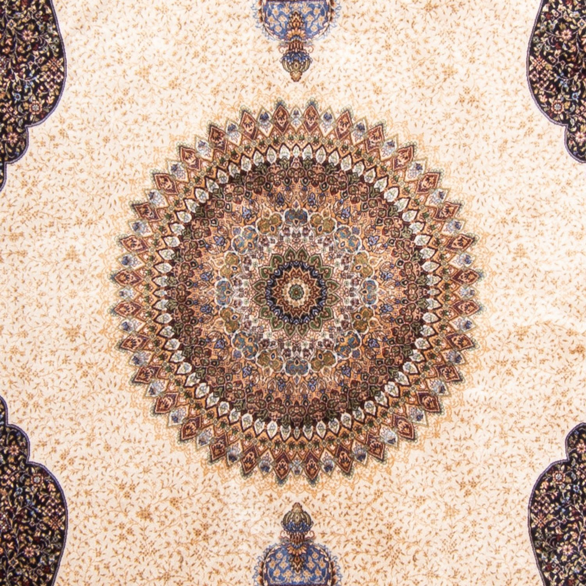 Dywan perski - Ghom - 230 x 148 cm - beżowy