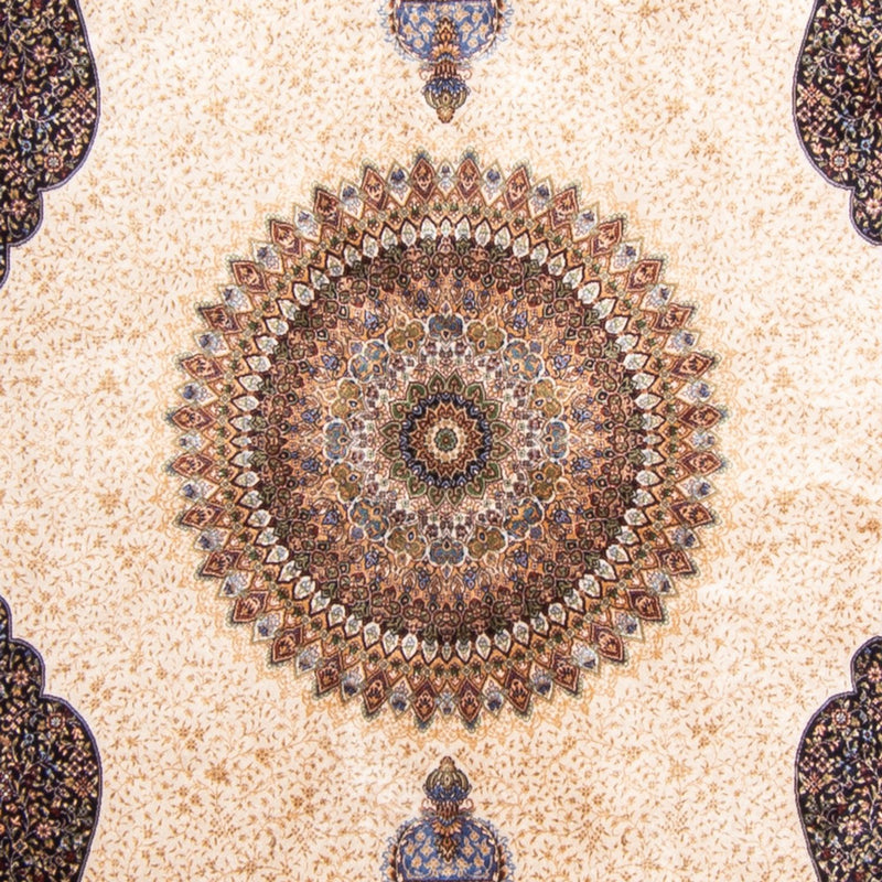 Dywan perski - Ghom - 230 x 148 cm - beżowy