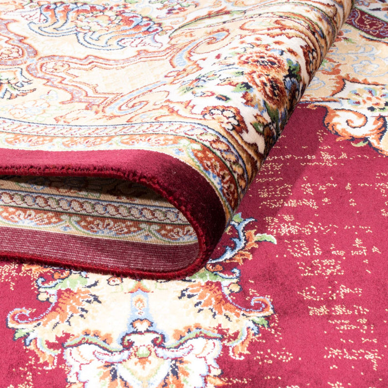 Dywan perski - Ghom - 230 x 150 cm - czerwień winna