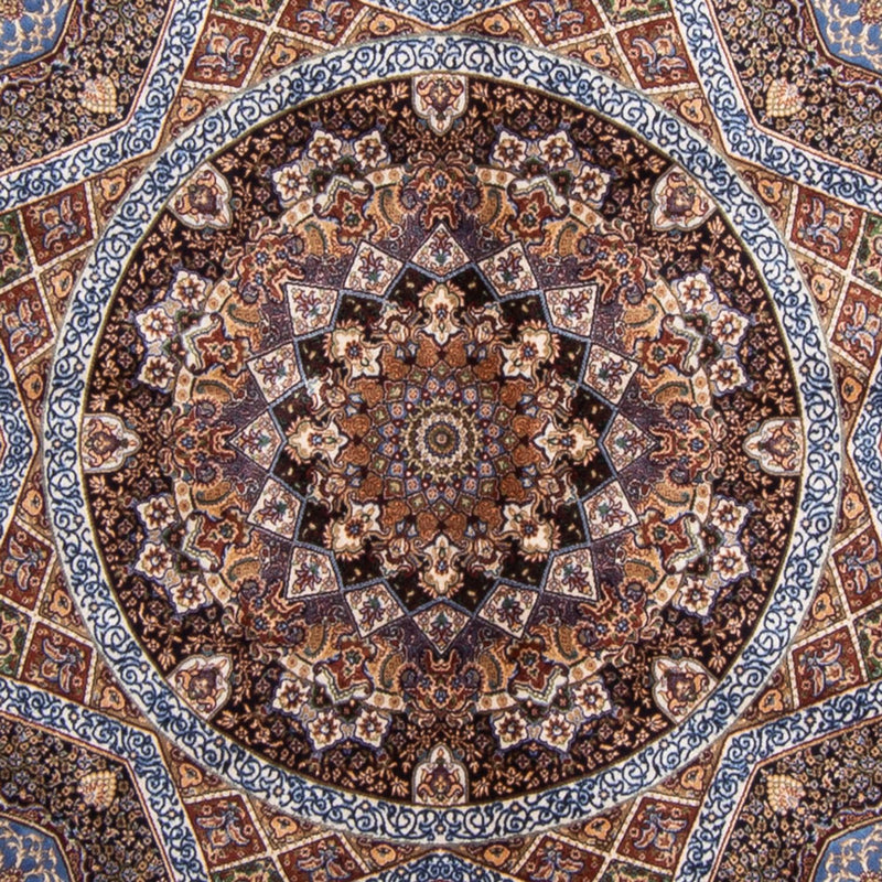 Dywan perski - Ghom - 230 x 150 cm - wielokolorowy