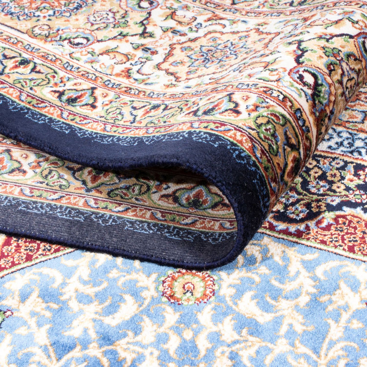 Dywan perski - Ghom - 230 x 150 cm - wielokolorowy