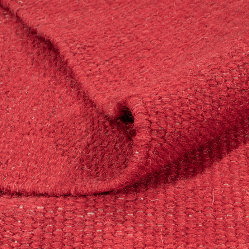 Dywan Kelim - modny - 240 x 160 cm - czerwony