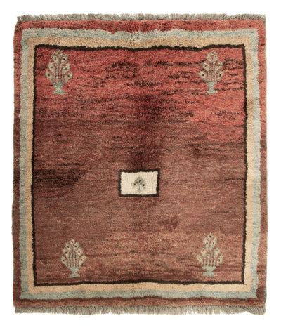 Gabbeh perski Dywan 93x100cm - Dywan wełniany