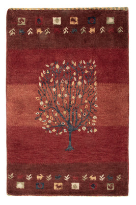 Dywan Gabbeh - Loribaft Perski - 90 x 60 cm - wielokolorowy