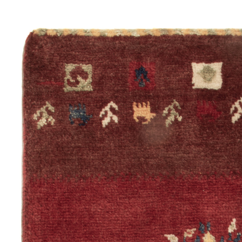 Dywan Gabbeh - Loribaft Perski - 90 x 60 cm - wielokolorowy