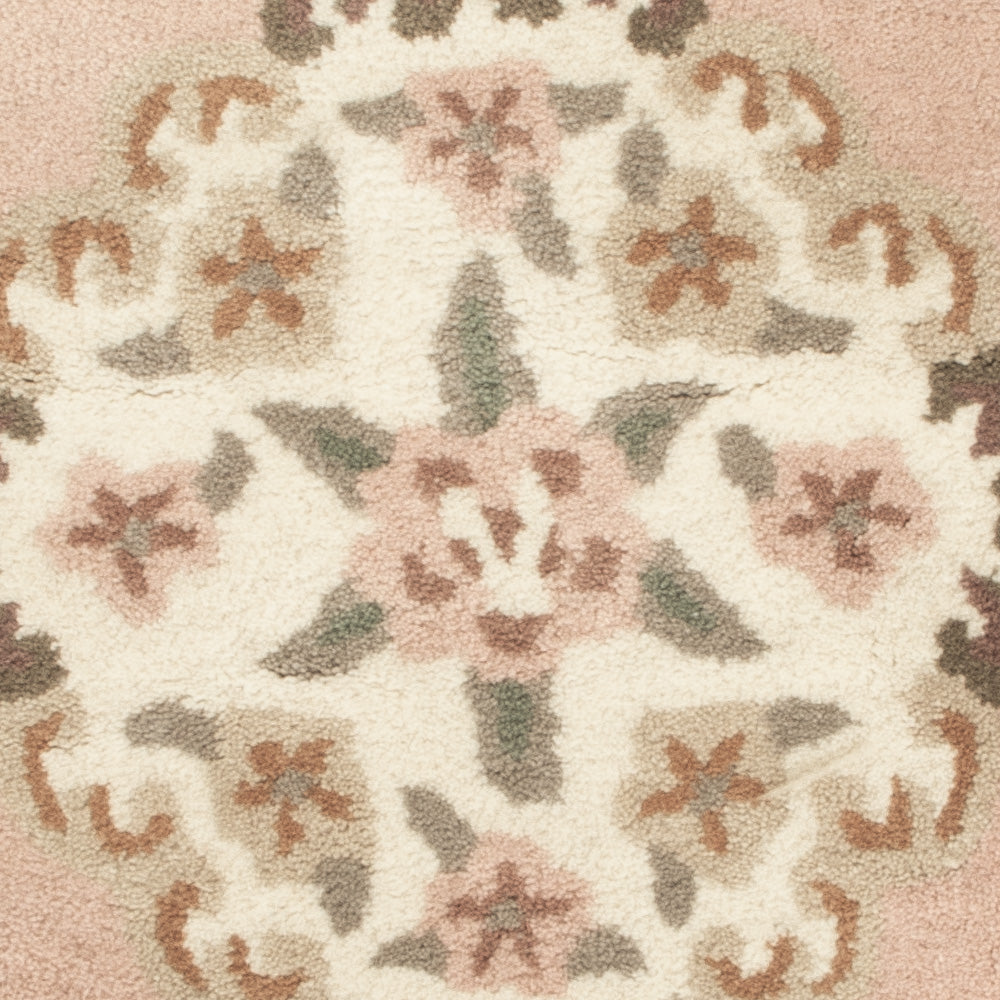 Dywan z Chin okrągły  - 120 x 120 cm - wielokolorowy