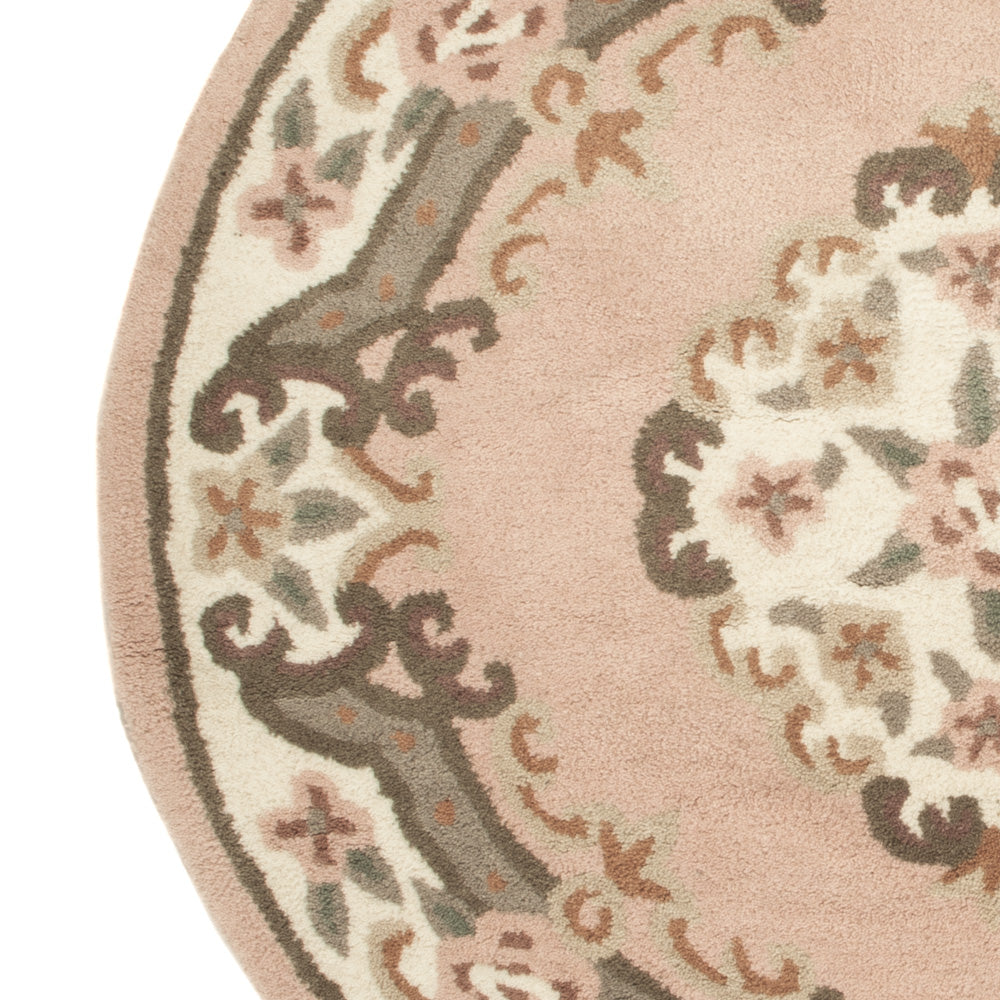 Dywan z Chin okrągły  - 120 x 120 cm - wielokolorowy