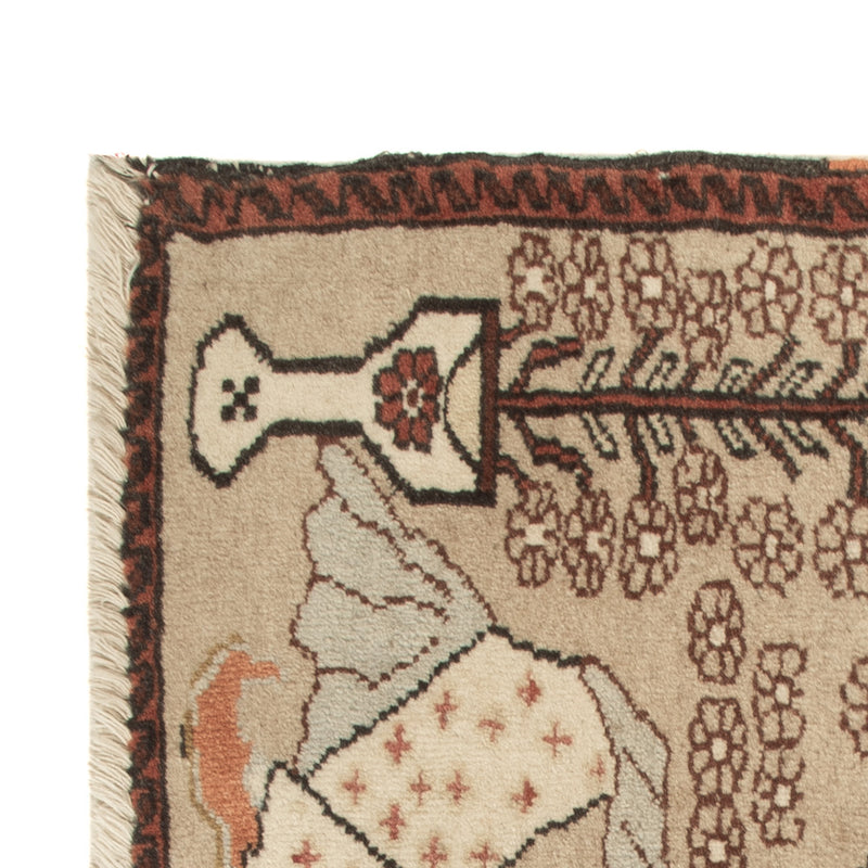 Dywan z obrazkami - 92 x 50 cm - beżowy