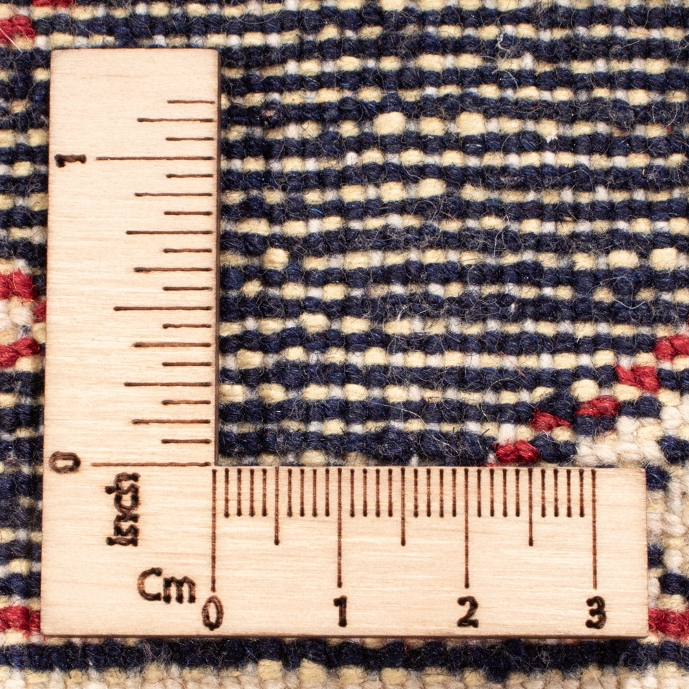 Dywan turkmeński - 87 x 64 cm - ciemnoniebieski