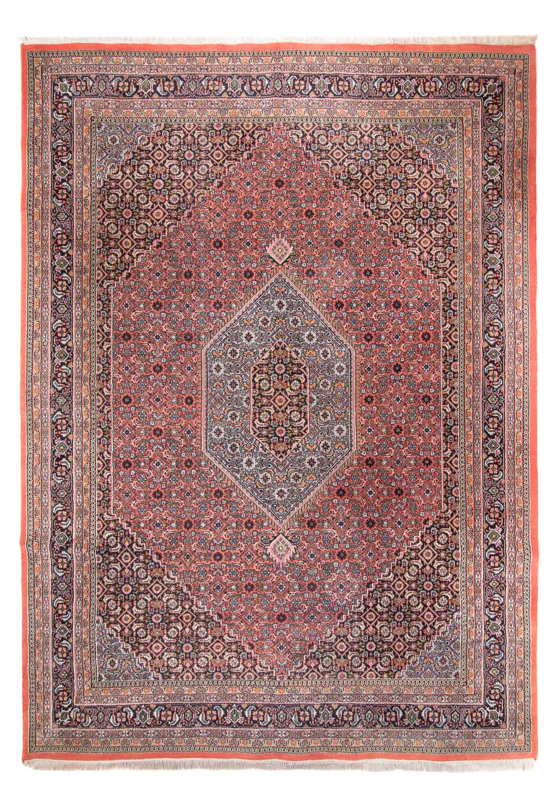 Orientalny dywan - Bijar - Indus - 346 x 248 cm - czerwony