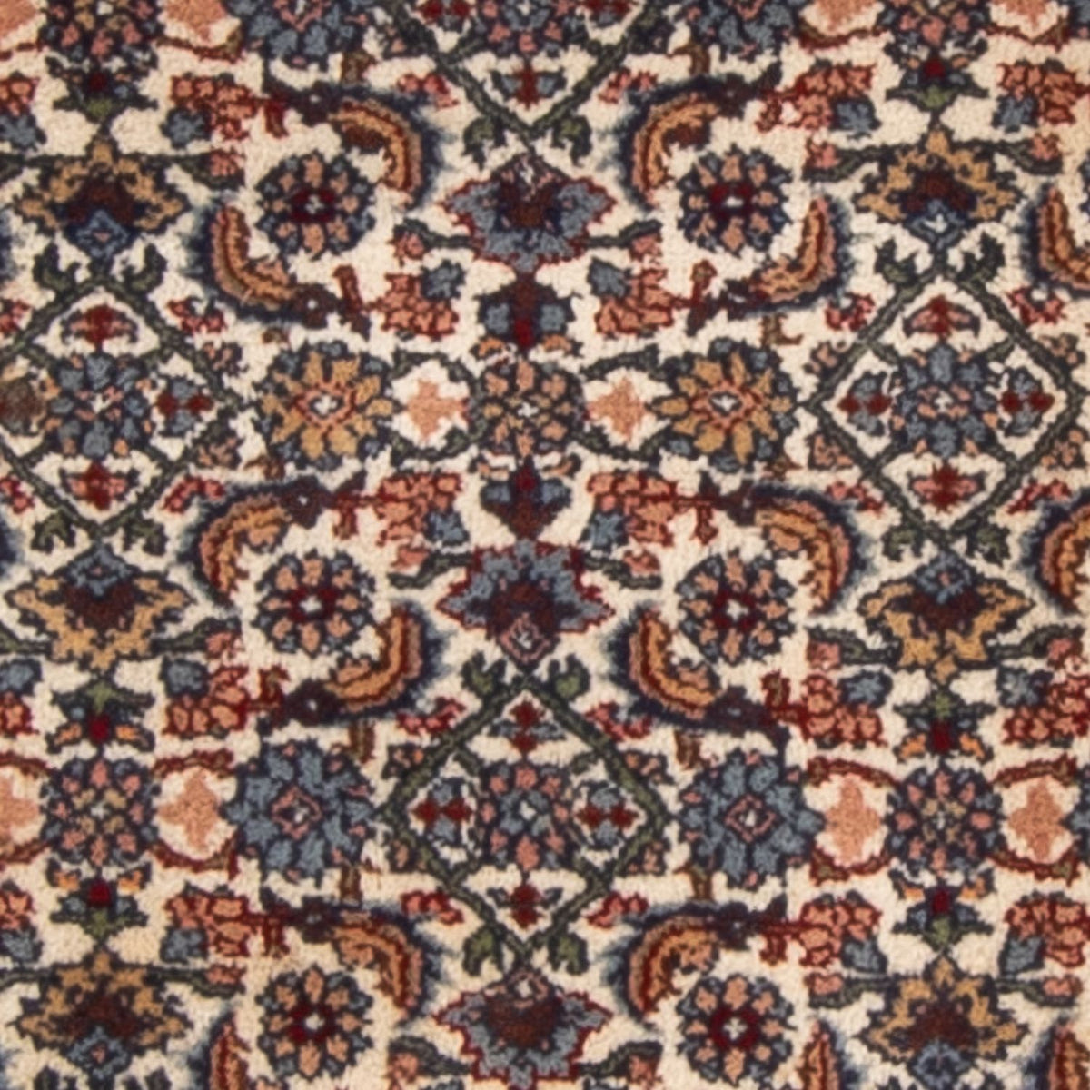 Orientalny dywan - Bijar - Indus - 160 x 92 cm - turkusowy