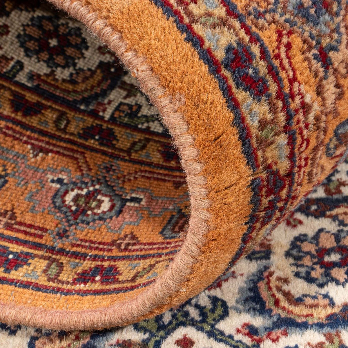 Orientalny dywan - Bijar - Indus - 160 x 92 cm - turkusowy