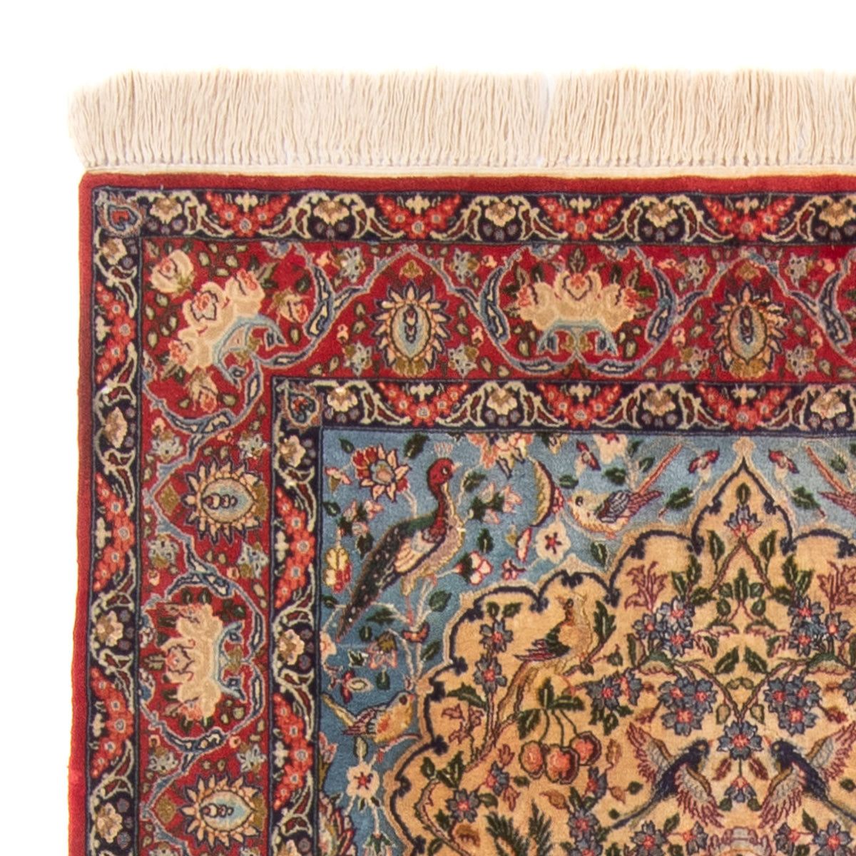 Dywan perski - Isfahan - Premium - 170 x 110 cm - wielokolorowy