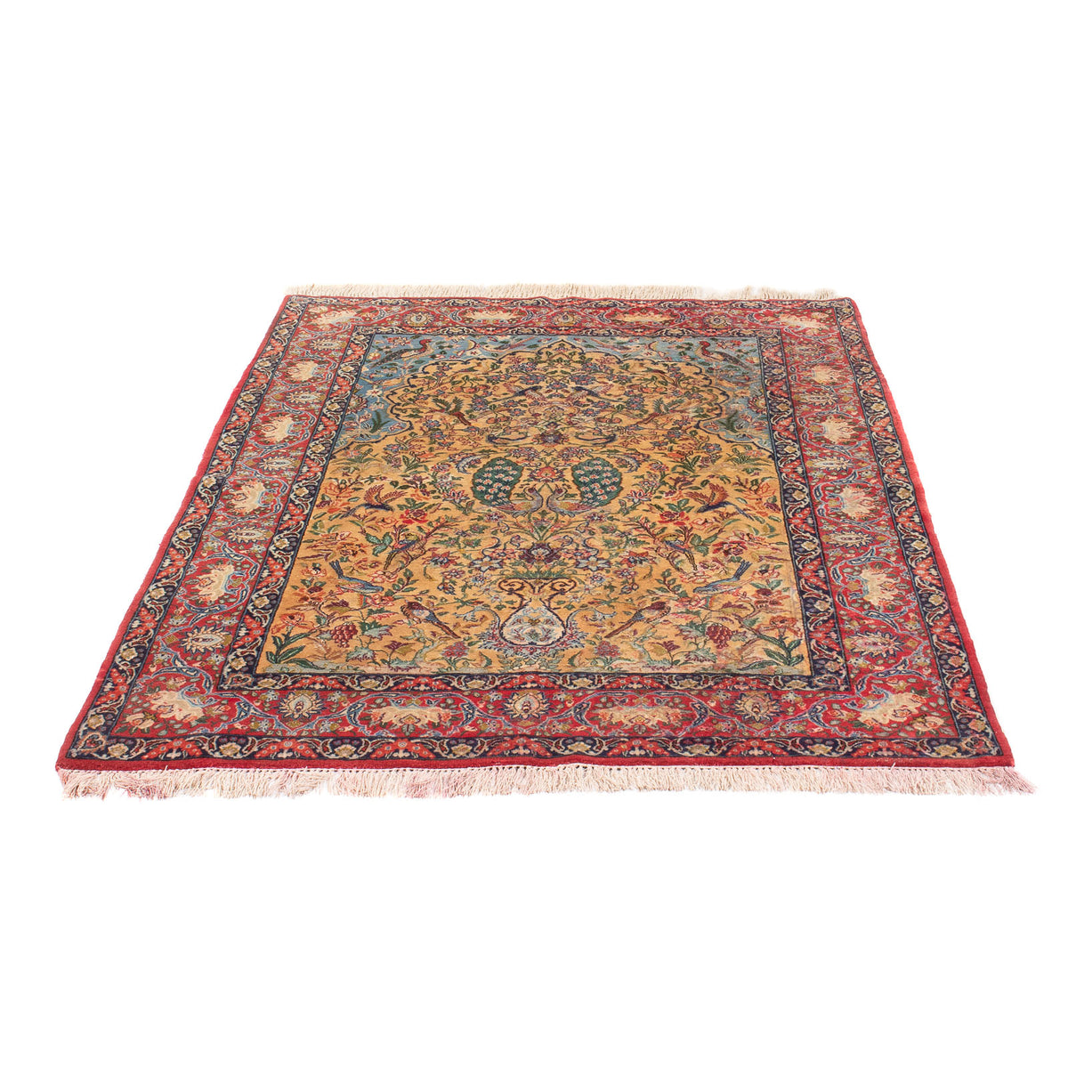 Dywan perski - Isfahan - Premium - 170 x 110 cm - wielokolorowy