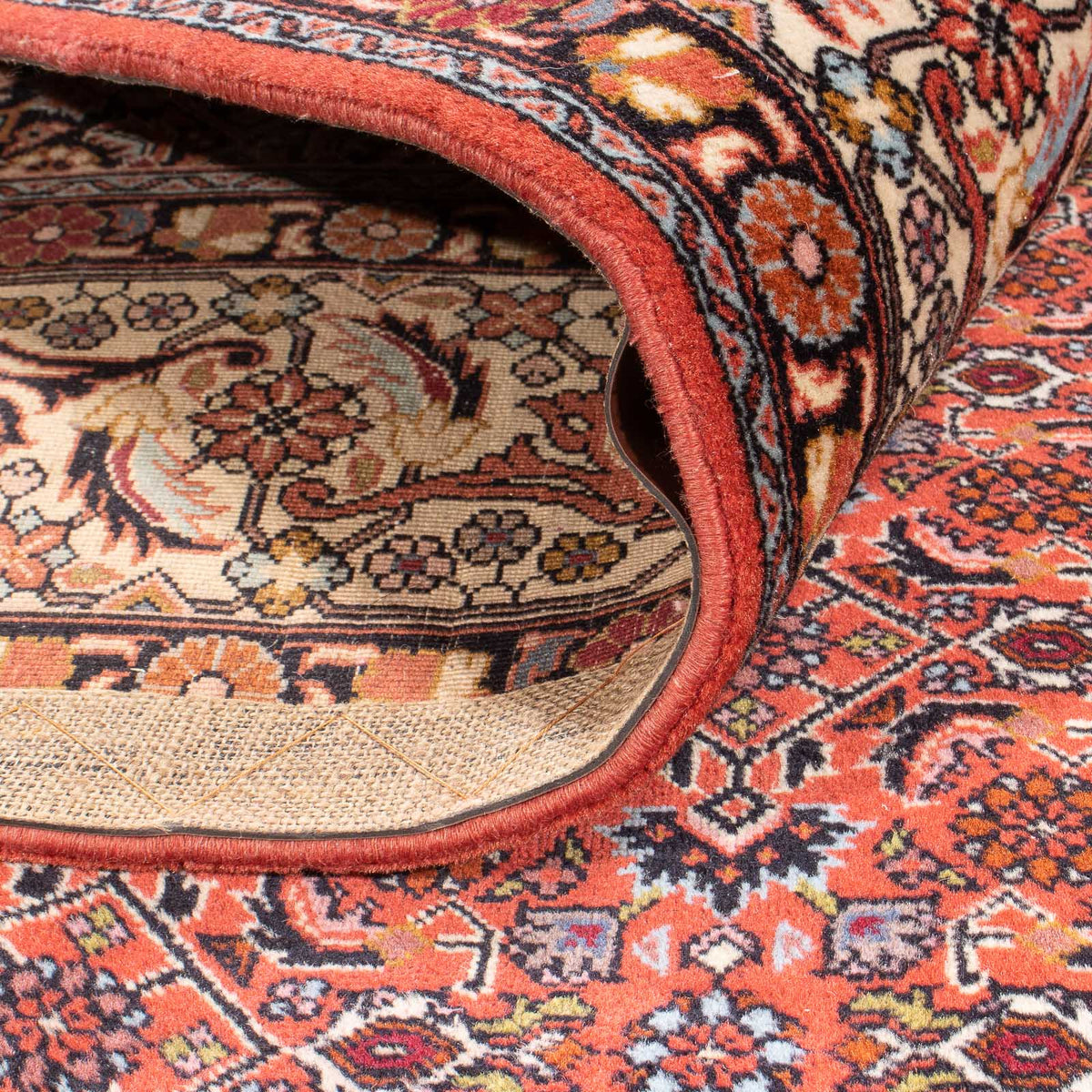 Dywan perski - Bijar - 295 x 195 cm - czerwony