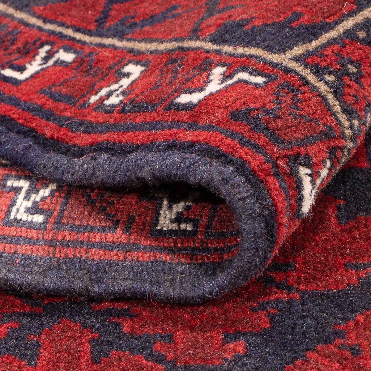 Dywan beludżycki - Dywanik modlitewny - 154 x 92 cm - czerwony