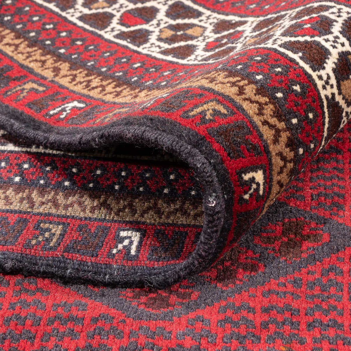 Dywan beludżycki - Dywanik modlitewny - 155 x 103 cm - ciemnoniebieski