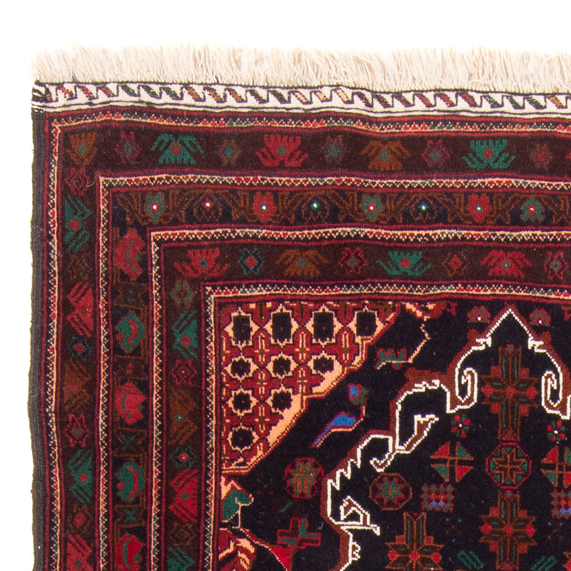 Dywan beludżycki - 195 x 117 cm - ciemnoniebieski