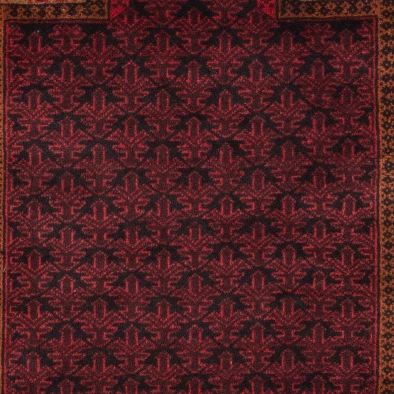 Dywan beludżycki - Dywanik modlitewny - 140 x 90 cm - ciemnoniebieski