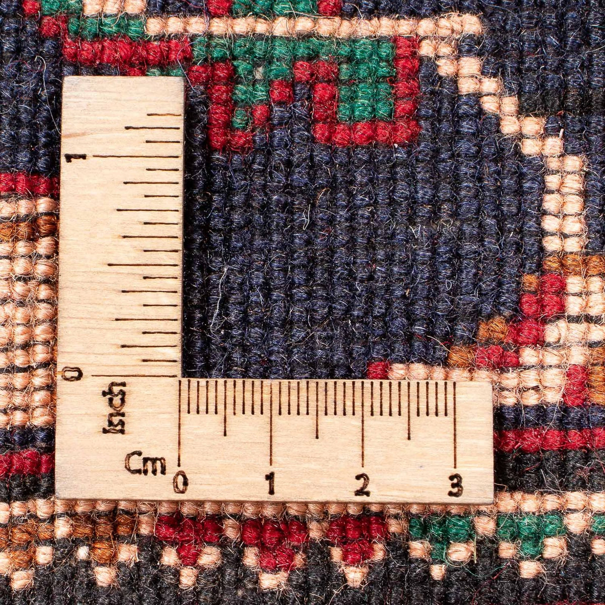 Dywan beludżycki - 205 x 123 cm - ciemnoniebieski