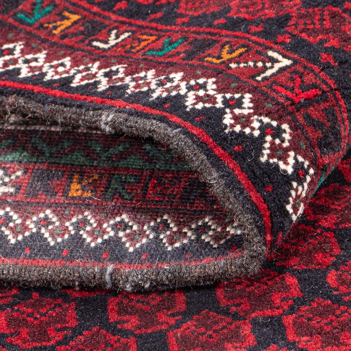 Dywan beludżycki - Dywanik modlitewny - 145 x 88 cm - czerwony