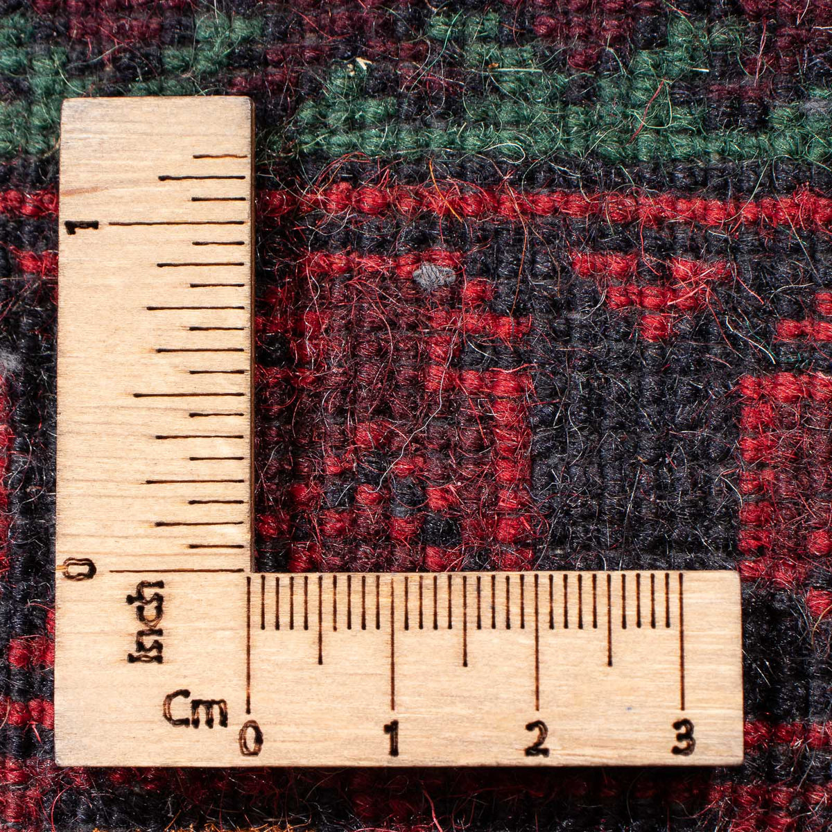 Dywan beludżycki - Dywanik modlitewny - 145 x 88 cm - czerwony