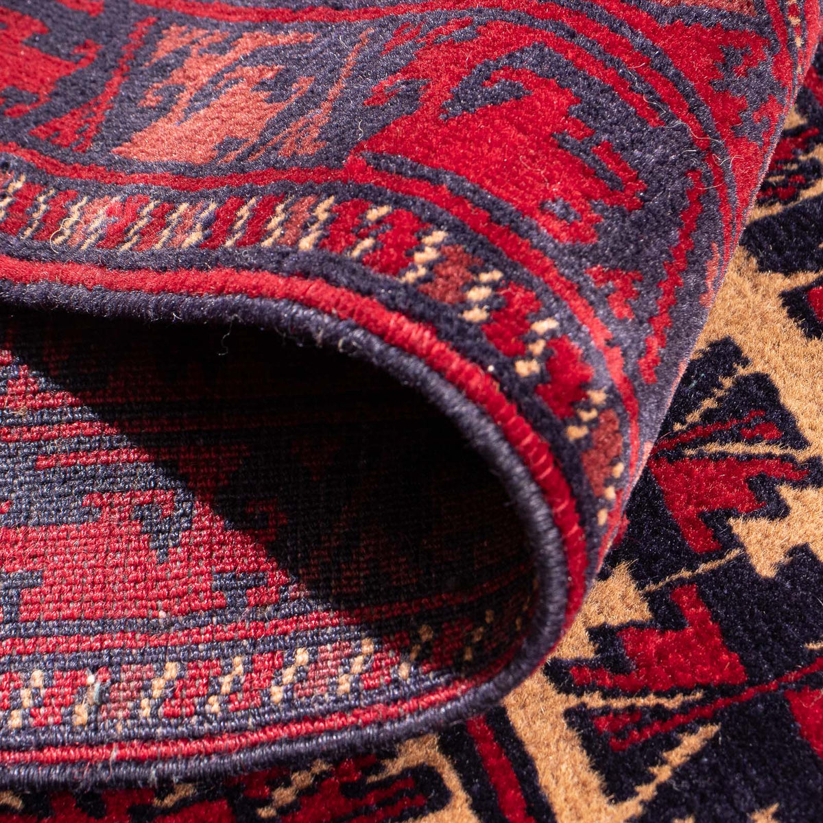 Dywan beludżycki - Dywanik modlitewny - 132 x 94 cm - beżowy