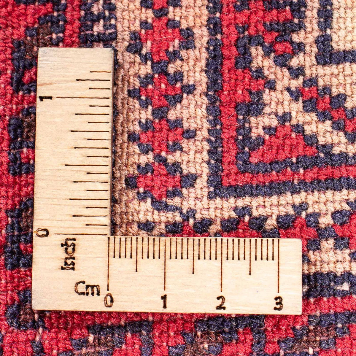 Dywan beludżycki - Dywanik modlitewny - 132 x 95 cm - beżowy