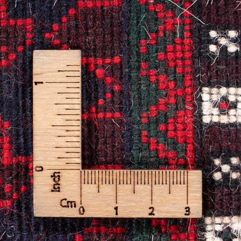 Dywan beludżycki - Dywanik modlitewny - 130 x 90 cm - czerwony