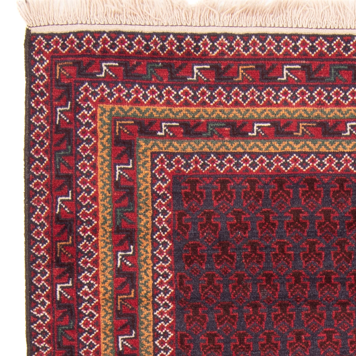 Dywan beludżycki - Dywanik modlitewny - 140 x 87 cm - niebieski