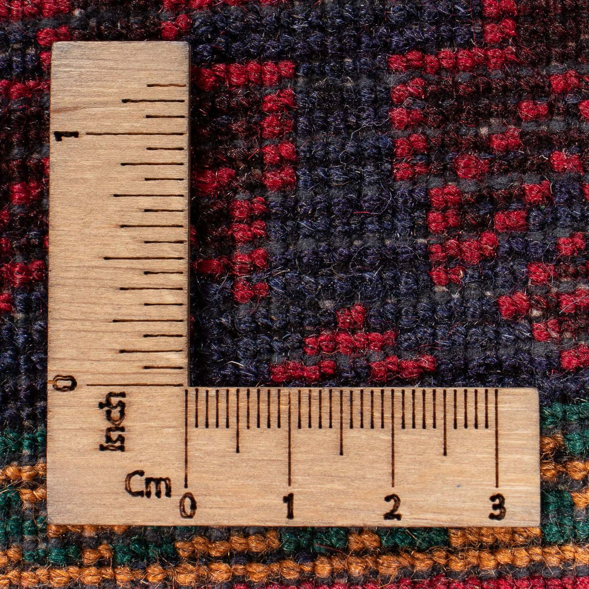 Dywan beludżycki - Dywanik modlitewny - 140 x 87 cm - niebieski