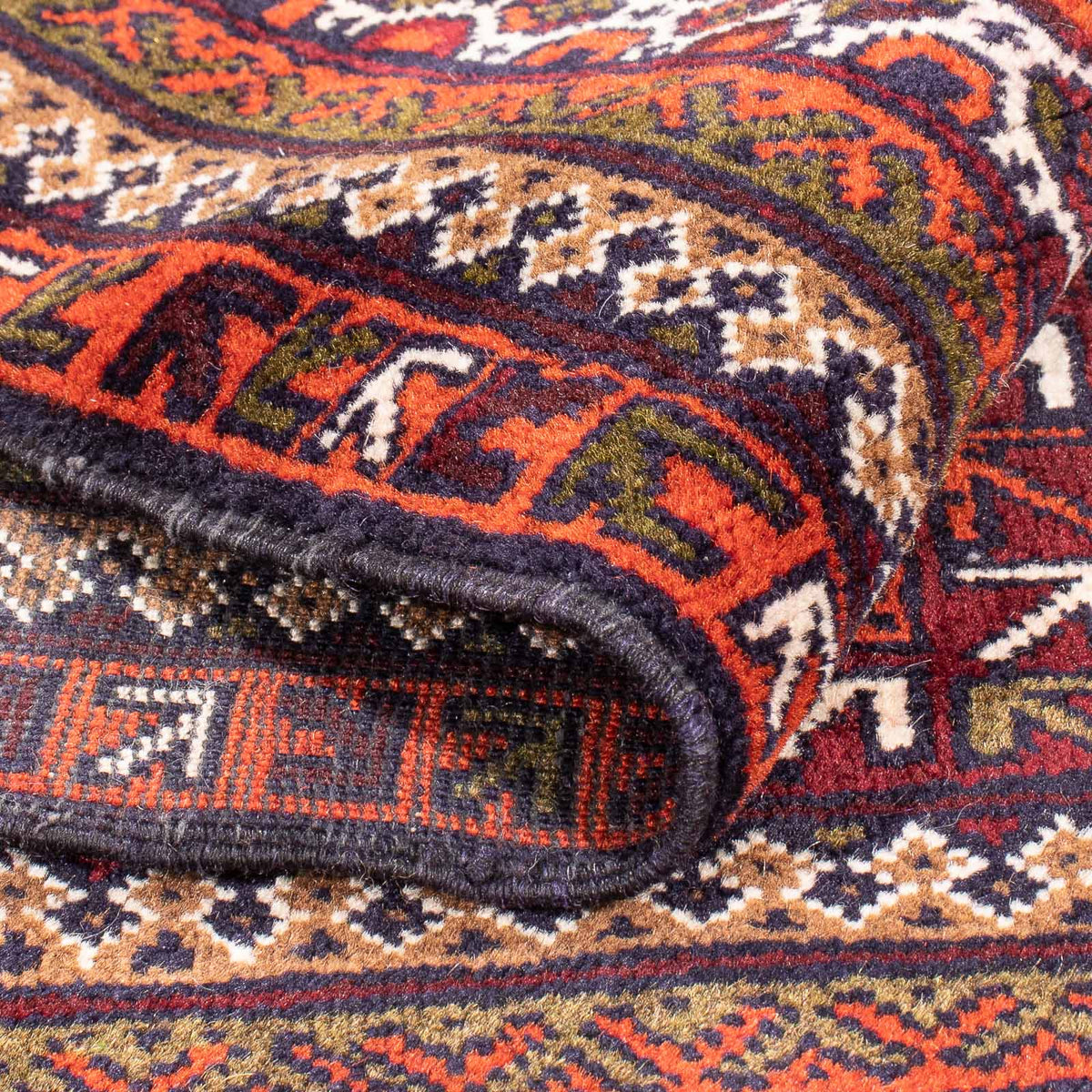 Dywan beludżycki - Dywanik modlitewny - 148 x 90 cm - niebieski