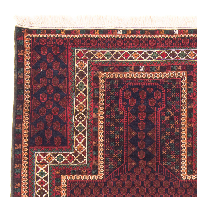 Dywan beludżycki - Dywanik modlitewny - 147 x 96 cm - niebieski