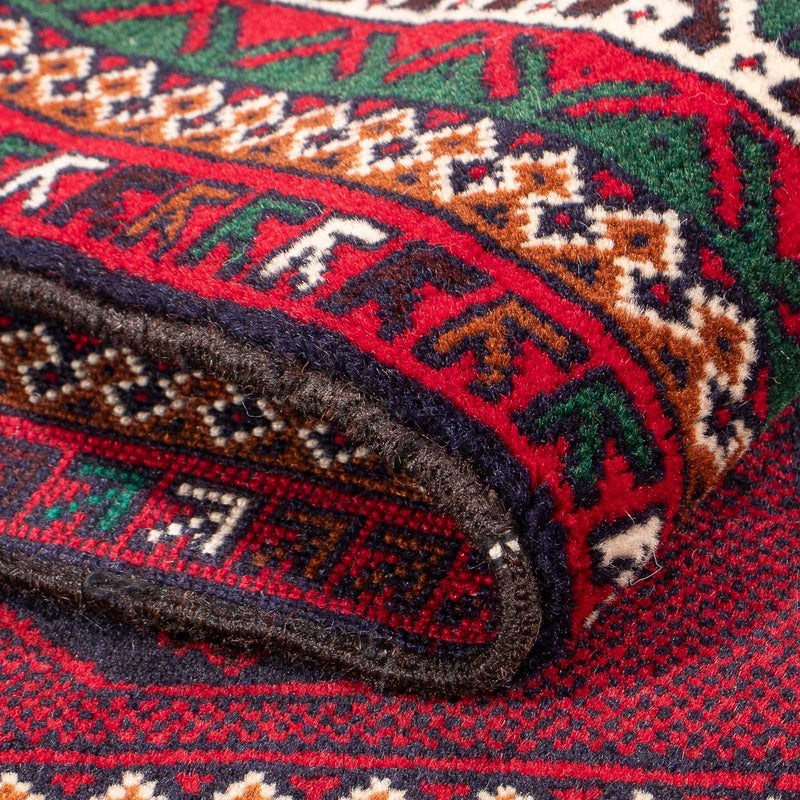 Dywan beludżycki - Dywanik modlitewny - 142 x 89 cm - niebieski