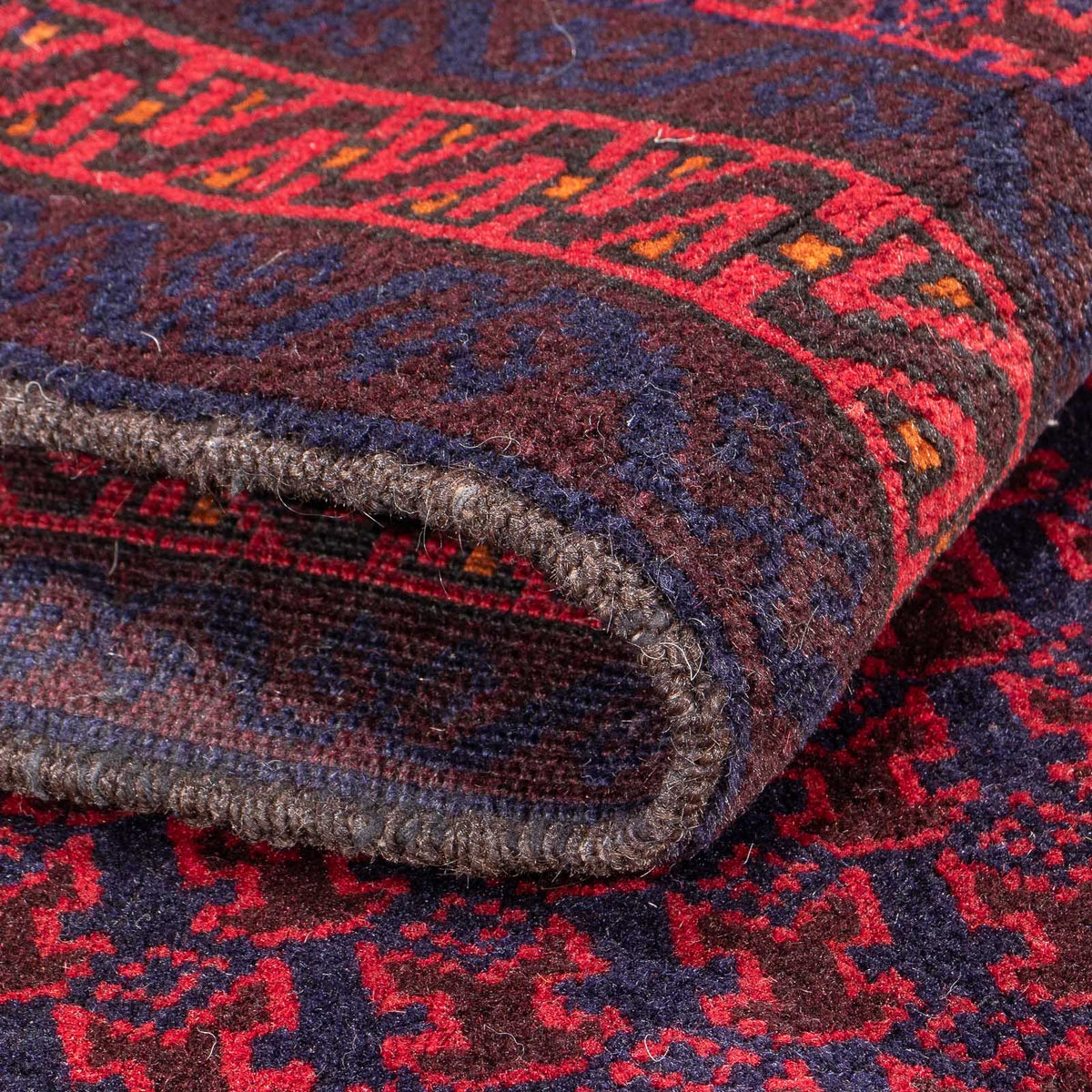 Dywan beludżycki - Dywanik modlitewny - 144 x 92 cm - czerwony