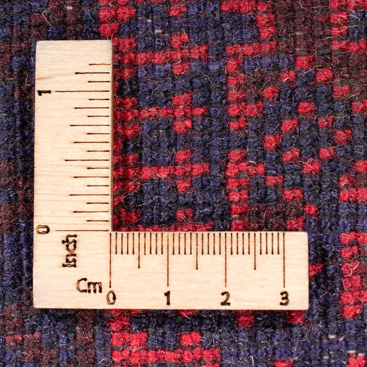 Dywan beludżycki - Dywanik modlitewny - 144 x 92 cm - czerwony