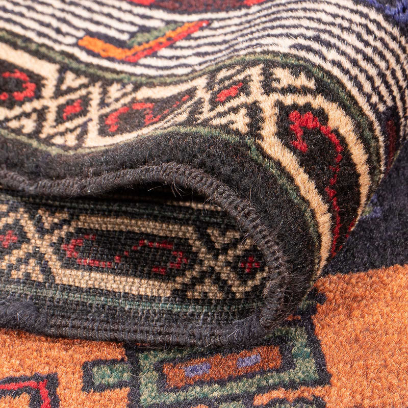 Dywan beludżycki - Dywanik modlitewny - 120 x 85 cm - ciemnoniebieski