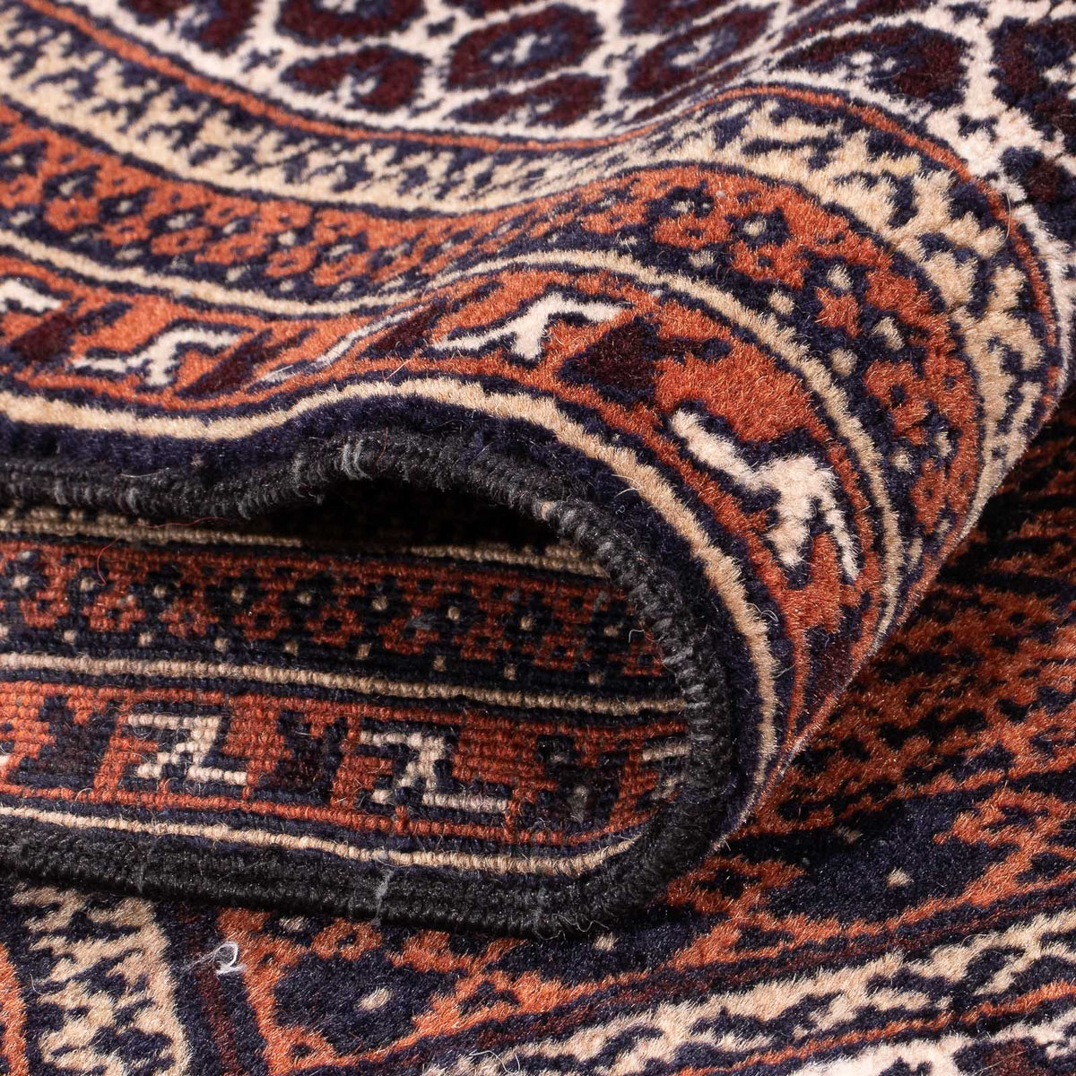 Dywan beludżycki - Dywanik modlitewny - 146 x 96 cm - ciemnoniebieski