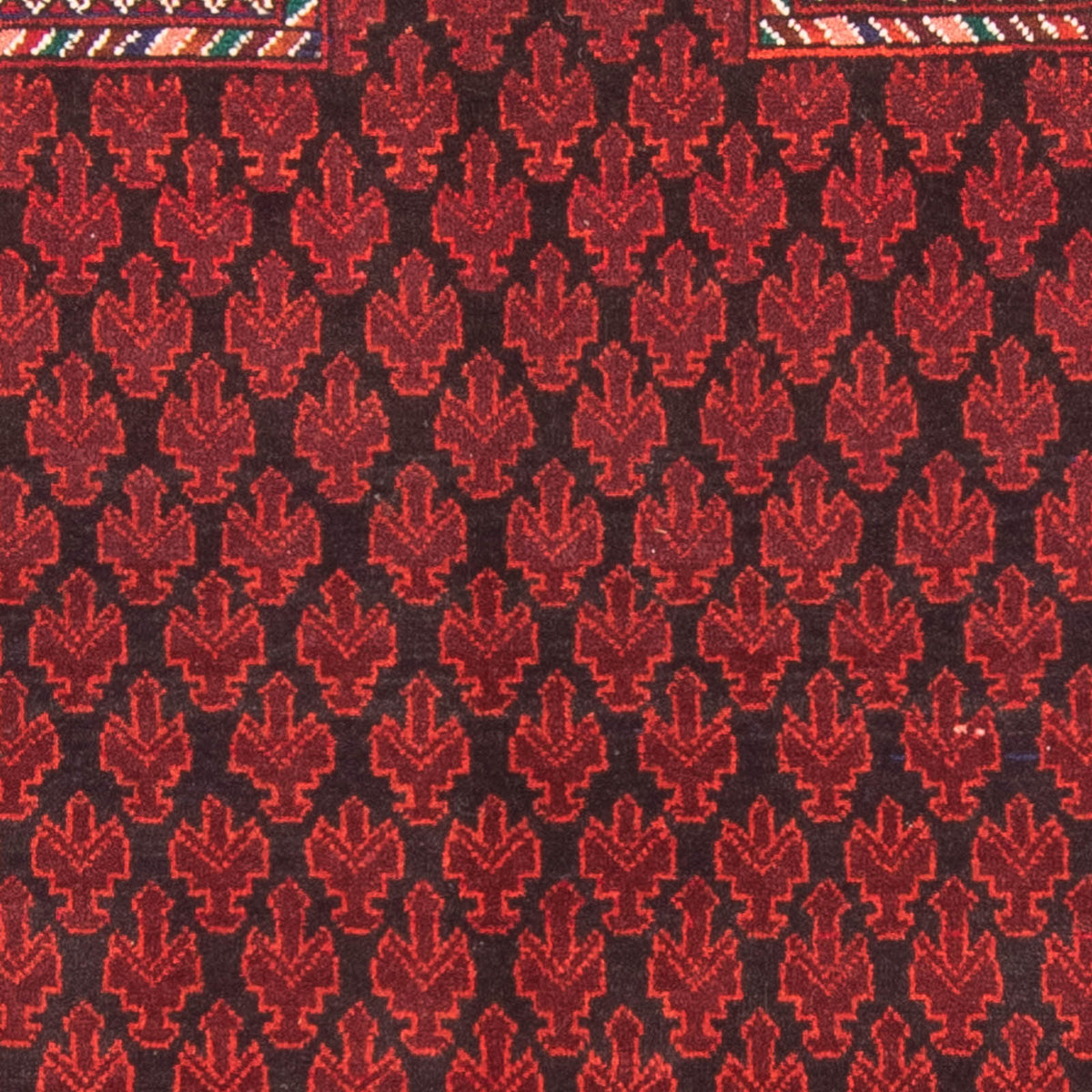 Dywan beludżycki - Dywanik modlitewny - 155 x 103 cm - czerwony