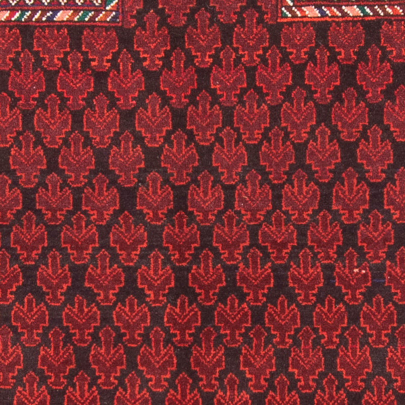 Dywan beludżycki - Dywanik modlitewny - 155 x 103 cm - czerwony