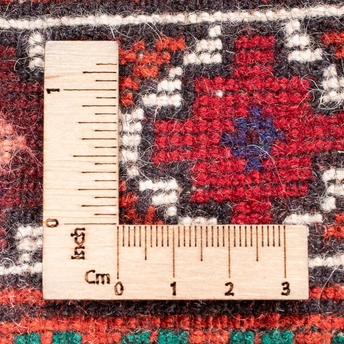 Dywan beludżycki - Dywanik modlitewny - 155 x 103 cm - czerwony